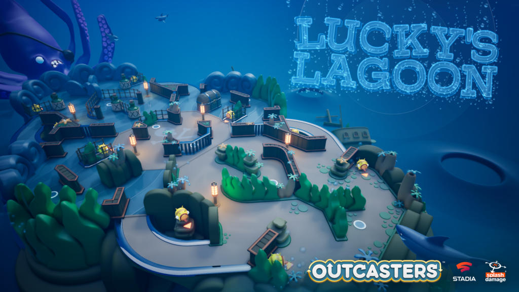 Outcasters Screenshot of Lucky's Lagoon