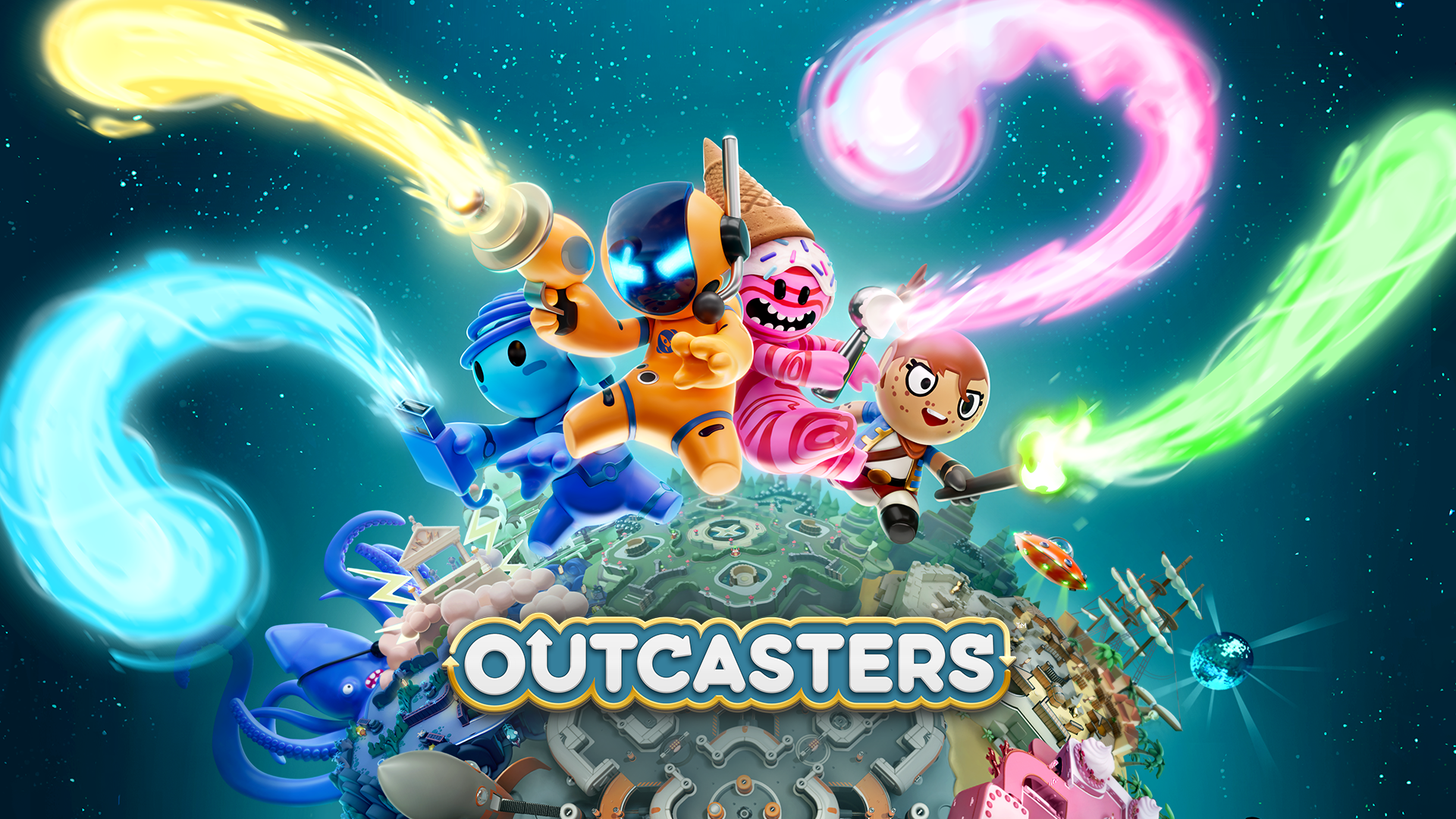 Outcasters is out now! - Splash Damage